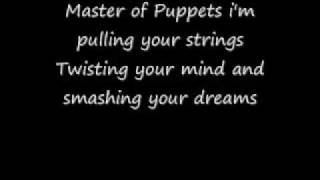 Master of Puppets Lyrics By Metallica