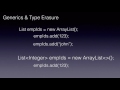 Core Java Interview Questions - Generics