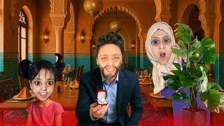 الحلقة الثالثة : بابات سارة كايخون 💍فريدة😡 و ام هدى دارت فضيحة فالمطعم 😱