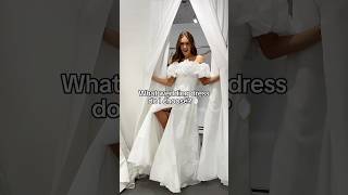 Which Wedding Dress is The One? #shorts #weddingdresses #2025bride