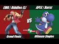 Gourmet Bash Top 24 - Riddles (Terry) vs Burst (Yoshi) Grand Finals - Ultimate Singles