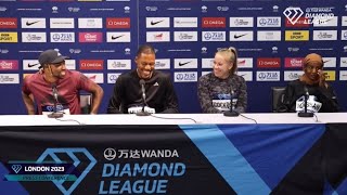 Noah Lyles Hilarious Response to Zharnel Hughes Breaking 200m British Record Question