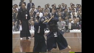 全日本剣道八段選抜優勝大会, ALL JAPAN KENDO 8TH DAN CHAMPIONSHIPS, 1987