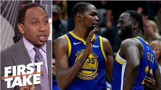 Draymond questioned Kevin Durant's 'commitment' to Warriors - Stephen A. | First Take