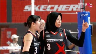 [V-League] | Play-Off | Megawati & Red Sparks Balas Dendam di Kandang! Red Sparks vs Pink Spiders