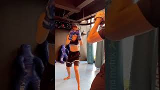 Disha Patani's INTENSE boxing session #shorts #dishapatani