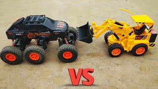 RC Rock Crawler VS JCB | RC Monster Truck 6X6 | RC JCB Toys Videos