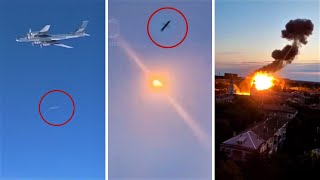 Russian KH-101 Cruise missiles breaking through Ukraine Air defense over Dnepropetrovsk.