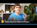 Switching from React to Preact (Server-side Rendering with JavaScript Frameworks)