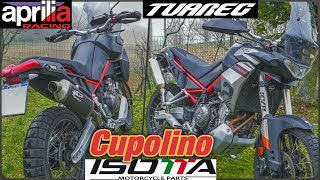 Aprilia Tuareg Isotta Cupolino Medio Fumè