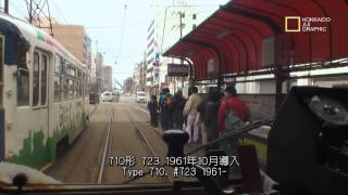 北海道の鉄道#２２(車窓)　函館市電２０００系ライブ配信　どっく前→湯の川→競馬場前　Hakodate city tram, Hakodatedock - Yunokawa - Keibajyomae