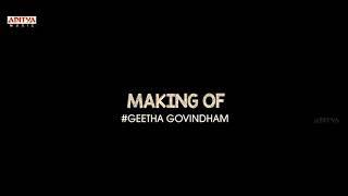 Geetha govindam movie making video||