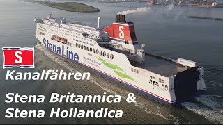 Channel Ferries Stena Britannica & Stena Hollandica (Hook of Holland - Harwich)