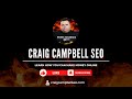 Learn How to Make Money Online | Welcome to the Craig Campbell SEO channel