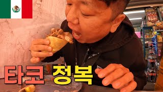 타코 최대 몇개? 멕시코 타코 먹방 🇲🇽  【세계여행 54】 [ENG]