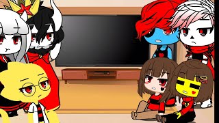 ||underfell react to underverse+ an animation| 🇬🇧/🇫🇷/🇮🇹| part 3| my au| remake |late Easter spec||