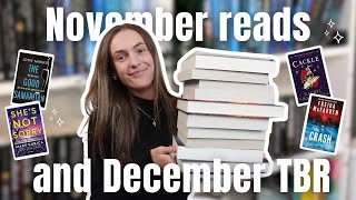 Everything I read in November & December TBR 📚 | booktube