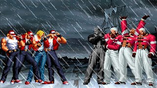 [KOF Mugen] Terry Bogard Team vs Yashiro Nanakase Team