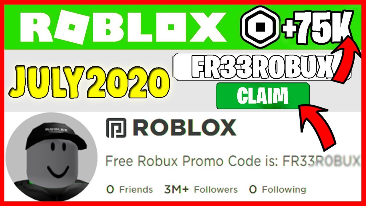 Roblox Free Robux Codes
