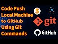 Git Code Push from Local Machine to GitHub Using Git Commands | Lecture #05 | Riyast College