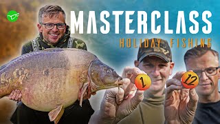 Holiday Fishing Masterclass (Good vs Bad Draw) | Neil Spooner & Rob Burgess at Gigantica Road Lake