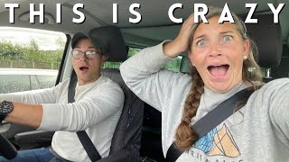 Americans First Time Driving In The UK | We Didn't Expect This!