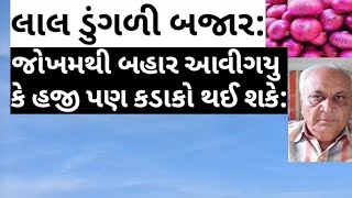 લાલ ડુંગળી બજાર: આવકો સ્થિર, ભાવો સ્થિર: ભાવોના ઉપર-નીચે થવાના સંજોગો હવે કેવા છે: