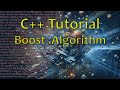 Boost.Algorithm | Boost C++ Library Essentials