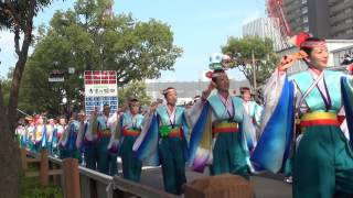 第６３回よさこい祭り　京町･新京橋“ゑびす・しばてん連”