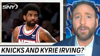 NBA Insider reacts to report Knicks may have interest in trading for Kyrie Irving | Ian Begley | SNY