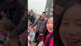 混血女儿第一次参加“马拉松”，西班牙家人全程陪同，真热闹！ vlog 西班牙 海外生活 混血萌娃