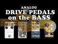 Top 4 Analog Drive bass Pedals - JPTR FX, Catalinbread, Darkglass & Digitech