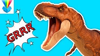 Kicsomi - ⚽Csocsó⚽: 🎁 Thrash 'n Throw Tyrannosaurus Rex figura 😳😲😱