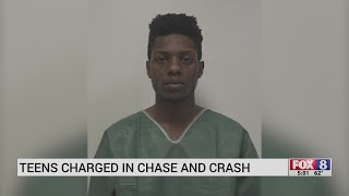 Lexington police arrest teen after crash, chase