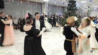 07/01/23_Рождественский бал в Карачарово_Богемская полька_танец _Christmas ball_Bogemian polka_dance