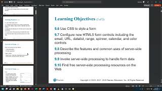 Web Programming - Chapter 9 Lecture / Demo (HTML Forms) - Fall 2022