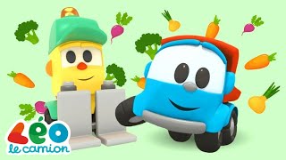 Préparons une soupe avec Léo le camion curieux! Chansons éducatives pour enfant.