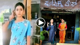 Puttakkana Makkalu Sahana Shooting Making | Suma with Sahana Dance video | Sanjana burli