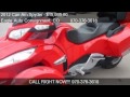 2012 can am spyder for sale in eagle co 81631 at the eagle