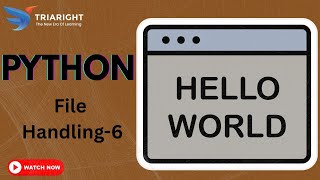 File Handling in Python | Working with Binary Files | Python Tutorial Chapter 21 – Part 6