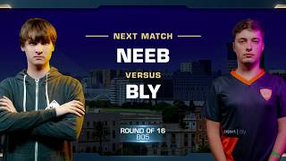 Neeb vs Bly PvZ - Round of 16 - WCS Valencia 2018 - StarCraft II