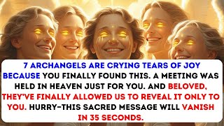 God Says: This Message Was Only for You—It Disappears in 35 Seconds