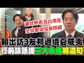 【全程字幕】賴清德出發訪問南太平洋友邦 行前談話提