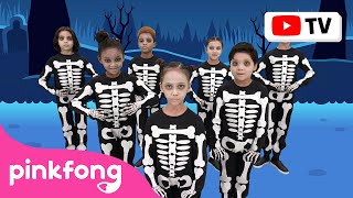 [🔁LOOP] Chumbala Cachumbala Non-Stop | 15 Minutes | Dance Along | Spooky Skeletons | Pinkfong