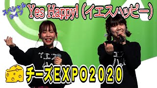 アイドル Yes Happy! (イエスハッピー) イエハピ　③♪never mind　/ チーズEXPO2020　野外ライブ  ミケネコガールズ