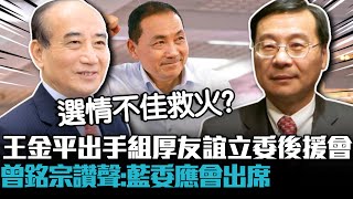 王金平出手組「厚友誼立委後援會」 曾銘宗讚聲：藍委應會出席【CNEWS】