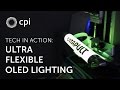 CPI Ultra Flexible OLED Lighting Demonstration