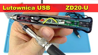 ZD20-U miniaturowa lutownica USB cz.2