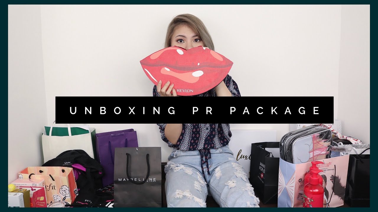 UNBOXING PR PACKAGE!! - YouTube