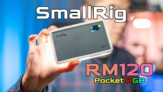 THIS Light is INTERESTING , Review on SmallRig RM120 Pocket RGB Video Light